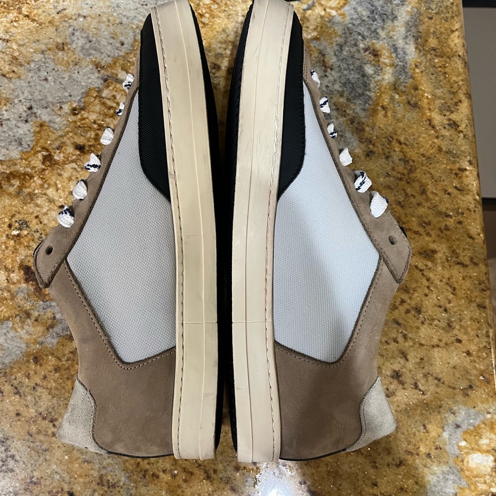 P448 men’s leather shoes size 43 - Picture 8 of 11